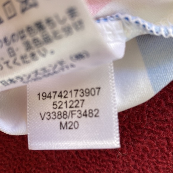 Lands’ End Rash Guard Swim Tee Size L/P 14-16 NWT - Picture 7 of 10